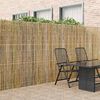 vidaXL Bamboo Fence Natural 157.48 x 70.87 in Bamboo