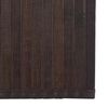 vidaXL Rug Dark Brown Bamboo, Polypropylene 27.6 x 157.5 in Rug
