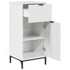 vidaXL Bathroom Furniture Set 2 pcs High gloss white 39.5 x 36 x 88 cm