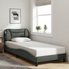 vidaXL Bed Frame Dark grey