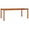 vidaXL Garden Dining Set Teak Solid Teak Wood Large Durable