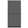 vidaXL Hinged Insect Screen for Doors Anthracite 47.2x94.5"