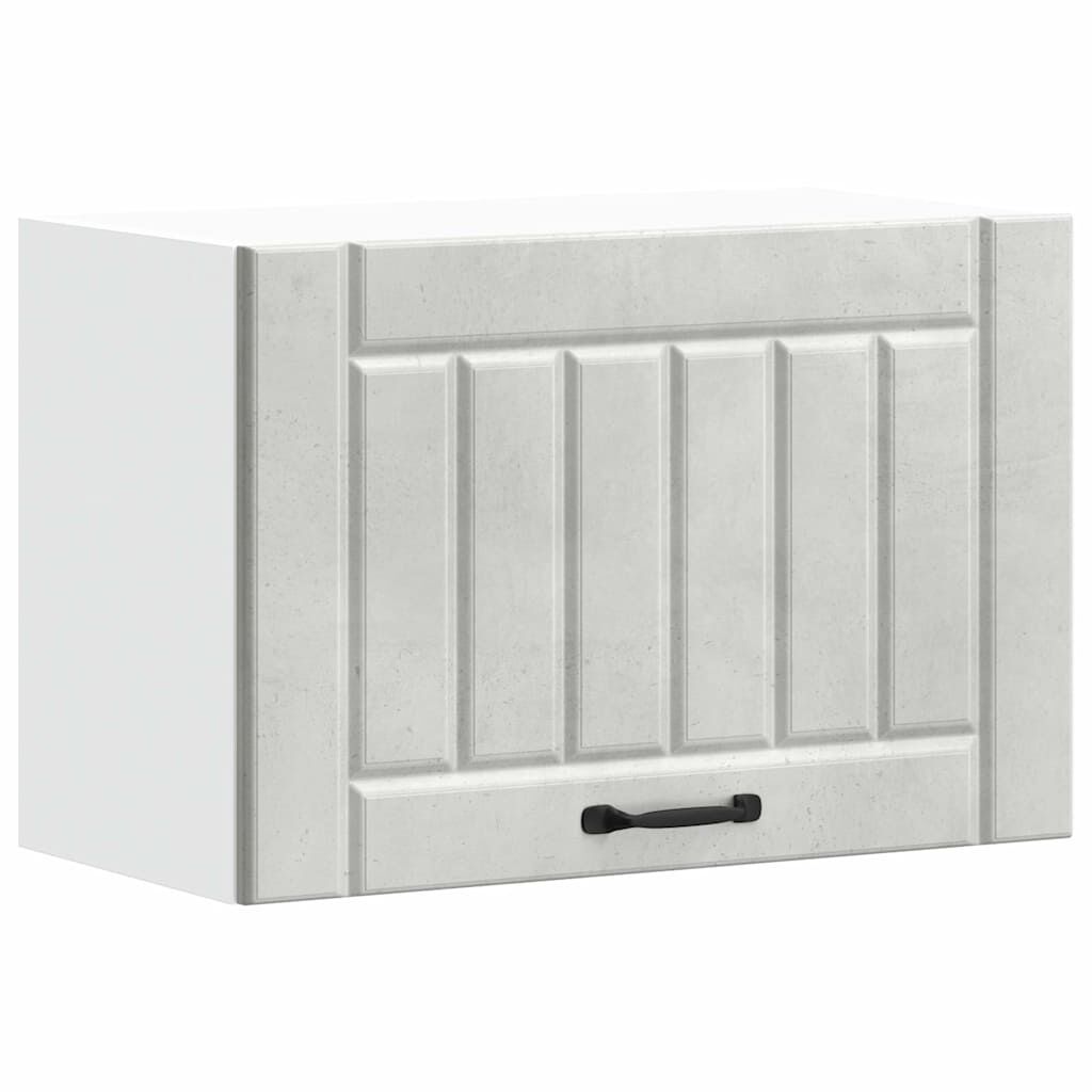 vidaXL Kitchen Wall Cabinet Concrete grey Engineered wood Compact