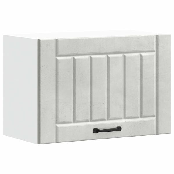 vidaXL Kitchen Wall Cabinet Concrete grey Engineered wood Compact