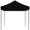 vidaXL Party Tent Black Oxford fabric, Powder-coated steel