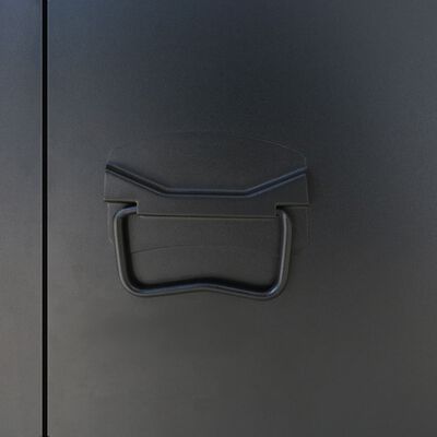vidaXL Locker Cabinet Metal Industrial Style 35.4"x17.7"x70.9"