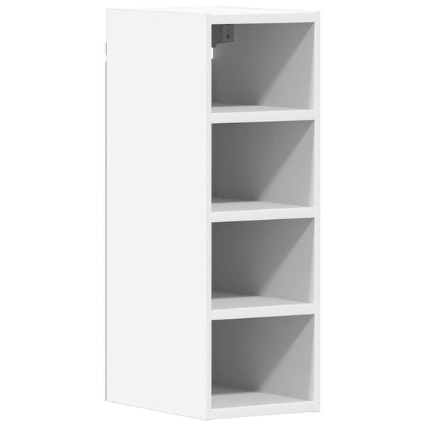 vidaXL Hanging Cabinet White Engineered Wood 23.6 in high