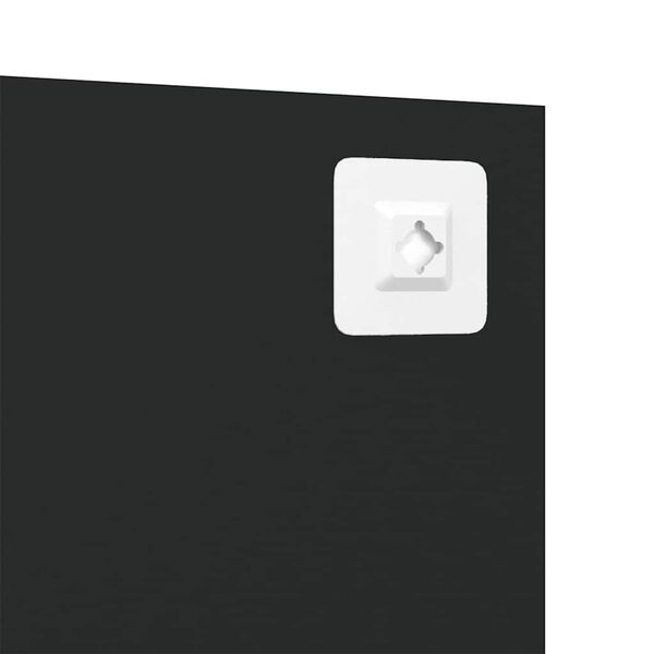 vidaXL Wall Mirror Transparent Glass 19.7x39.4 in Wall mounting