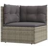 vidaXL Garden Lounge Set Gray
