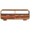 vidaXL TV Cabinet Honey-colored Solid acacia wood Medium TV Cabinet