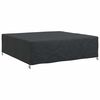 vidaXL Furniture Cover Plain Black 102.36 x 102.36 x 35.43 in 420D