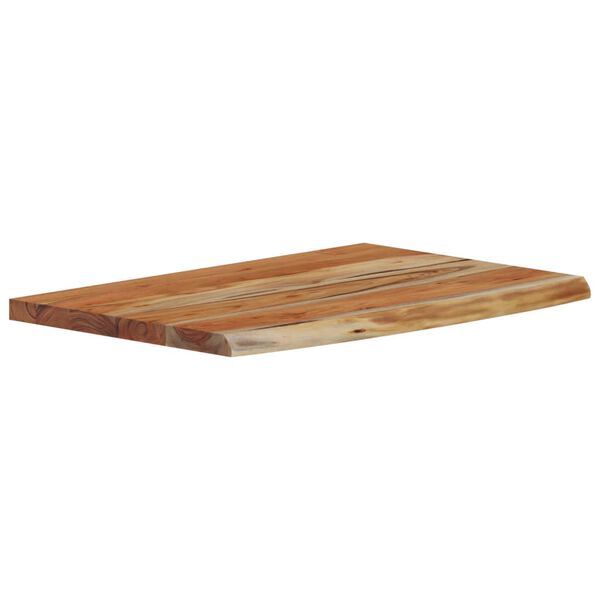 vidaXL Wall Shelf Natural wood tones Solid acacia wood Medium