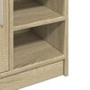 vidaXL Sink Cabinet Sonoma Oak Engineered Wood Small Sink Cabinet