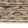 vidaXL Area Rug Natural with dark brown print Braided Jute