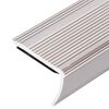 vidaXL Stair Nosings in L-shape 15 pcs Aluminium 35.4 " Champagne