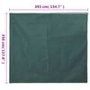 vidaXL Plant Fleece Covers with Zip 4 pcs 0.77 oz/ft&sup2; 12.9x11.5'