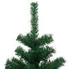 vidaXL Swirl Christmas Tree Green PVC, Steel 71 in Swirl Christmas Tree