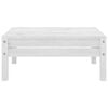 vidaXL Garden Lounge Set White Solid pine wood Large Modular