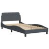 vidaXL Bed Frame Dark Grey
