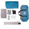 vidaXL Family Tent Dome 6-Person Blue Waterproof