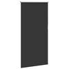 vidaXL Roller Blind Black 100% polyester 33.5 x 51.2 in