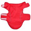 vidaXL Dog Raincoat Red Polyester XXS Water-resistant materials