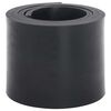 vidaXL Rubber Edge For Snow Plow Black Styrene-butadiene rubber