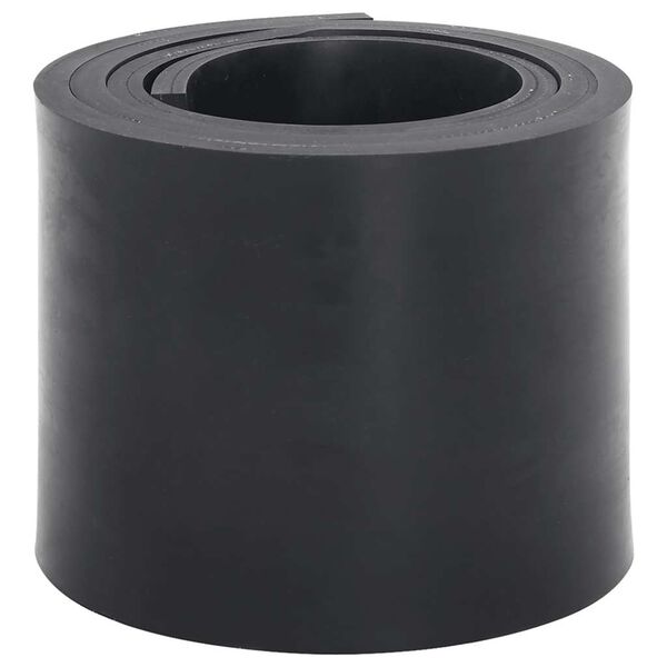 vidaXL Rubber Edge For Snow Plow Black Styrene-butadiene rubber
