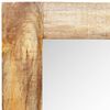 vidaXL Mirror Mango Wood Natural Solid mango wood, Glass Large Mirror