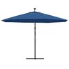 vidaXL Cantilever Garden Parasol Azure Blue UV Protective Polyester Large