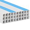 vidaXL Cable Trunking Self-Adhesive 0.6"x0.4" 98.4' PVC