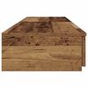 vidaXL Bed Drawers Old Wood 55.12 x 14.37 x 6.50 in Engineered Wood