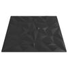 vidaXL Wall Panels 48 pcs Black 19.7"x19.7" XPS 129.2 ft² Amethyst