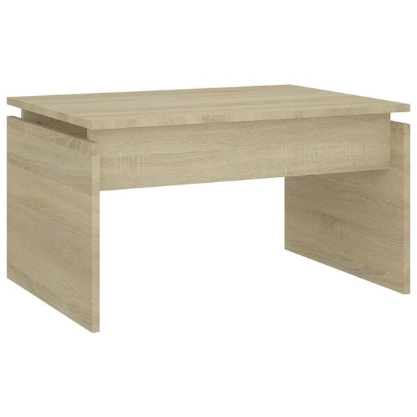 vidaXL Coffee Table Sonoma Oak Engineered wood Medium Durable