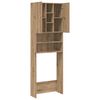 vidaXL Washing Machine Cabinet Artisan Oak 25.2x10.0x74.8"