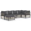 vidaXL Garden Lounge Set Anthracite