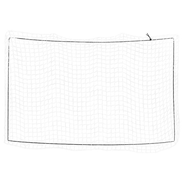 vidaXL Trailer Net with Elastic Rope White 6.9x4.1' PP