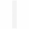 vidaXL Highboard White 11.8"x16.7"x72.8" Engineered Wood