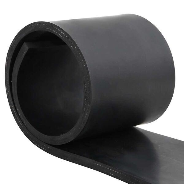 vidaXL Rubber Edge For Snow Plow Black Styrene-butadiene rubber