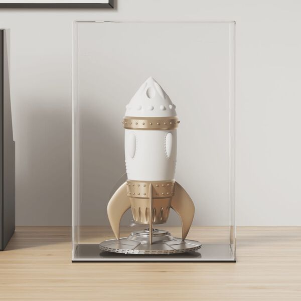 vidaXL Display Box Transparent 6.7x4.7x9.8" Acrylic