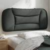 vidaXL Headboard Cushion Dark Grey Polyester with PP Fiber Filling