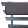 vidaXL Garden Bench Dark grey Solid Acacia Wood with grey wash finish