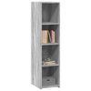 vidaXL Highboard Gray Sonoma Engineered Wood Standard Highboard