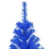 vidaXL Artificial Christmas Tree Blue PVC Artificial Christmas Tree