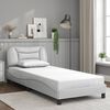 vidaXL Bed Frame White
