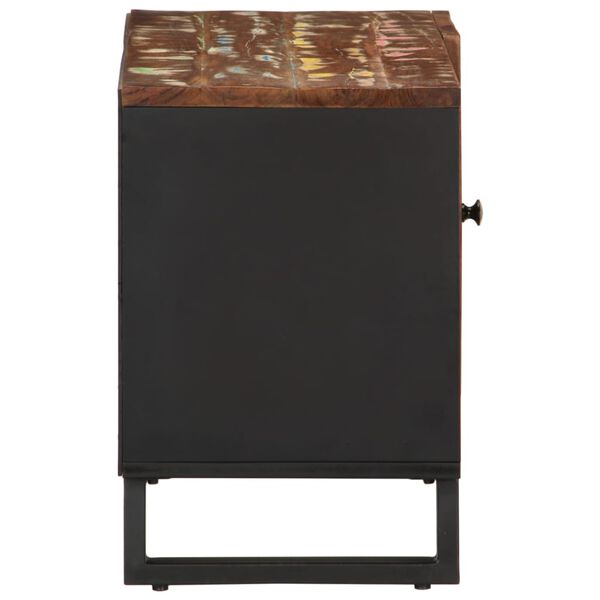 vidaXL TV Cabinet Mixed Color Finish Solid Reclaimed Wood Medium