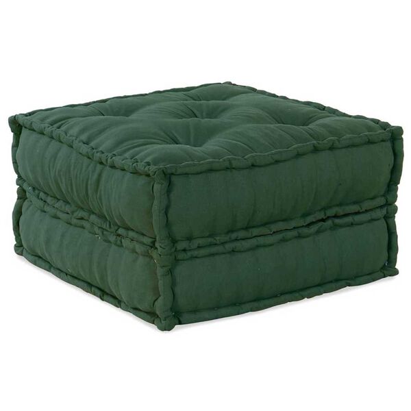vidaXL Modular Sofa 2 pcs Green 55.12 x 27.56 x 14.17 in Fabric