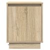 vidaXL Bedside Cabinet Sonoma Oak 15.35 x 13.58 x 19.69 in