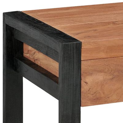 vidaXL Desk with 2 Drawers 55.1"x15.7"x29.5" Recycled Teak Wood