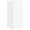 vidaXL TV Wall Cabinet White Engineered wood Standard TV Wall Cabinet